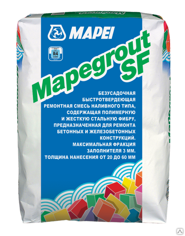 Ремонтная смесь Mapei Mapegrout SF мешок 25 кг