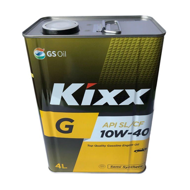 Масло моторное Kixx G SL 10W-40 4 л полусинтетическое Артикул L531644TE1