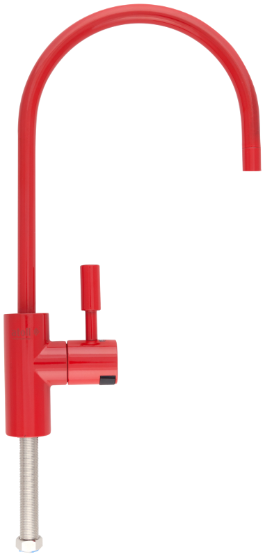Кран рычажковый для питьевой воды Atoll A-8883-RD (красный)