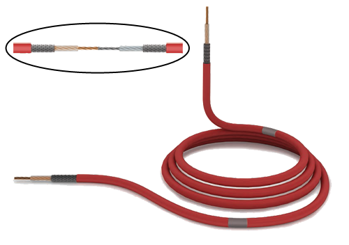 Секция нагревательная кабельная 40ТМОЭ2 (ТМФ (7х0,4)к)-0480-040 Теплолюкс