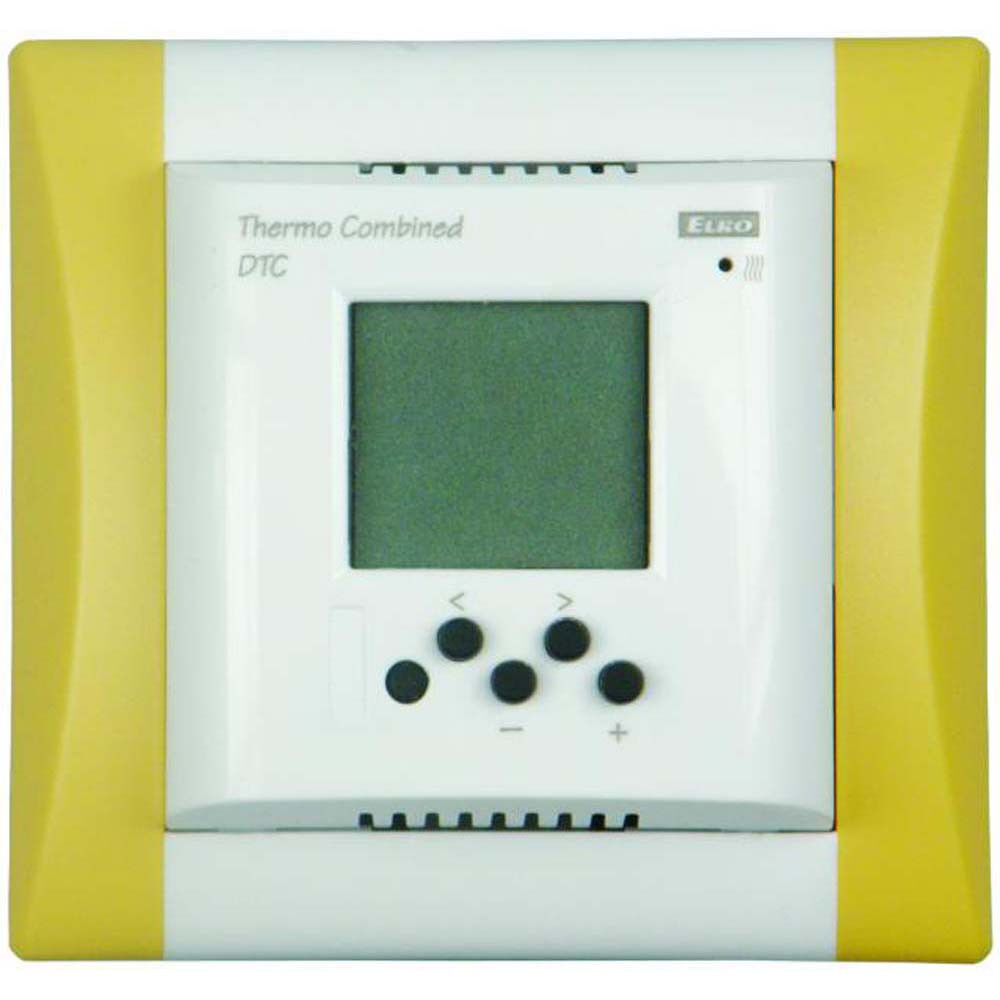Комплект - термостат DTC, белая рамка Элегант, датчик температуры TC-3m Elko Ep