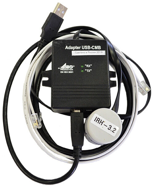 Оптическая головка IRH3 (в к-те переходник СМ-bus, кабель USB,телефонный кабель) (05.08 Матрица
