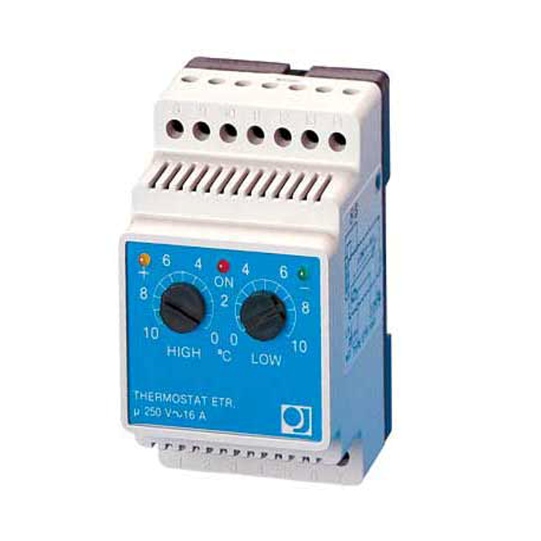 Терморегулятор ETR/F-1447A для управления кабельным обогревом в водосточных системах OJ Electronics