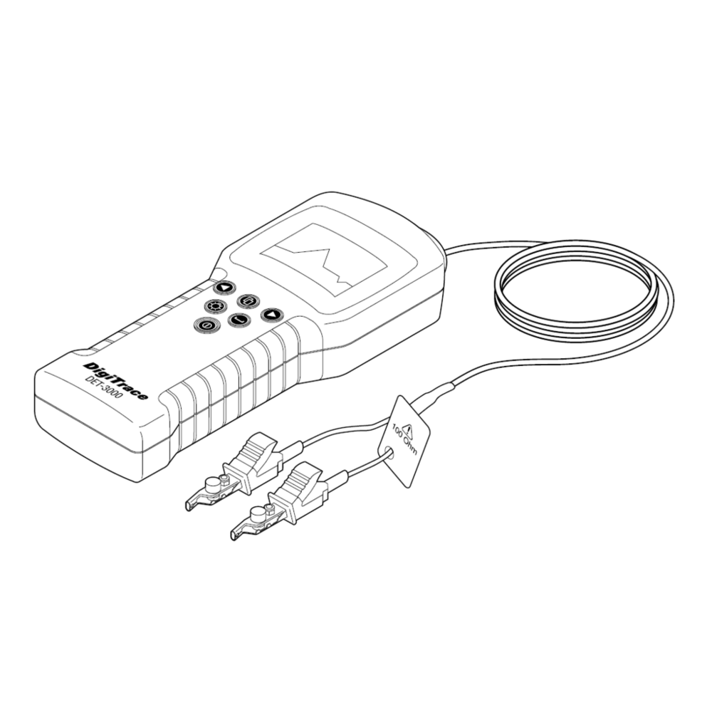 Прибор для поиска повреждений гр. кабеля DET-4000 Raychem
