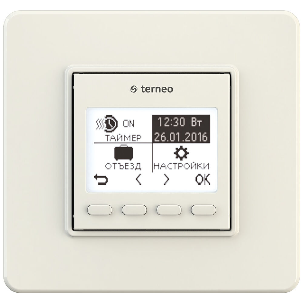 Терморегулятор для инфракрасных панелей и конвекторов Terneo pro* ДС Электроникс