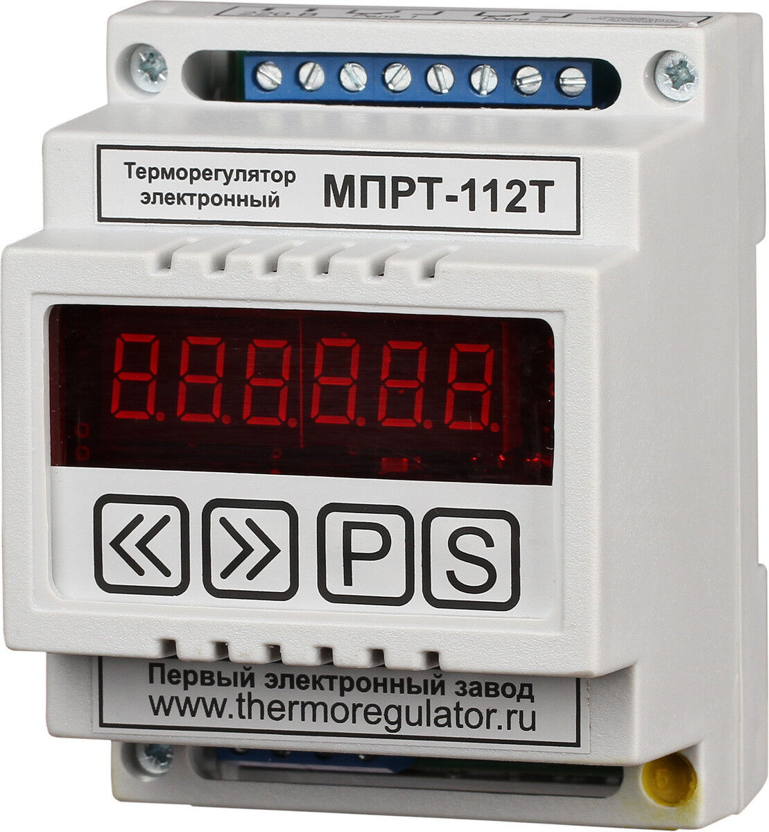 Терморегулятор МПРТ-112Т без датчиков, универсальный вход, цифровое управление DIN ПЭЛЗ