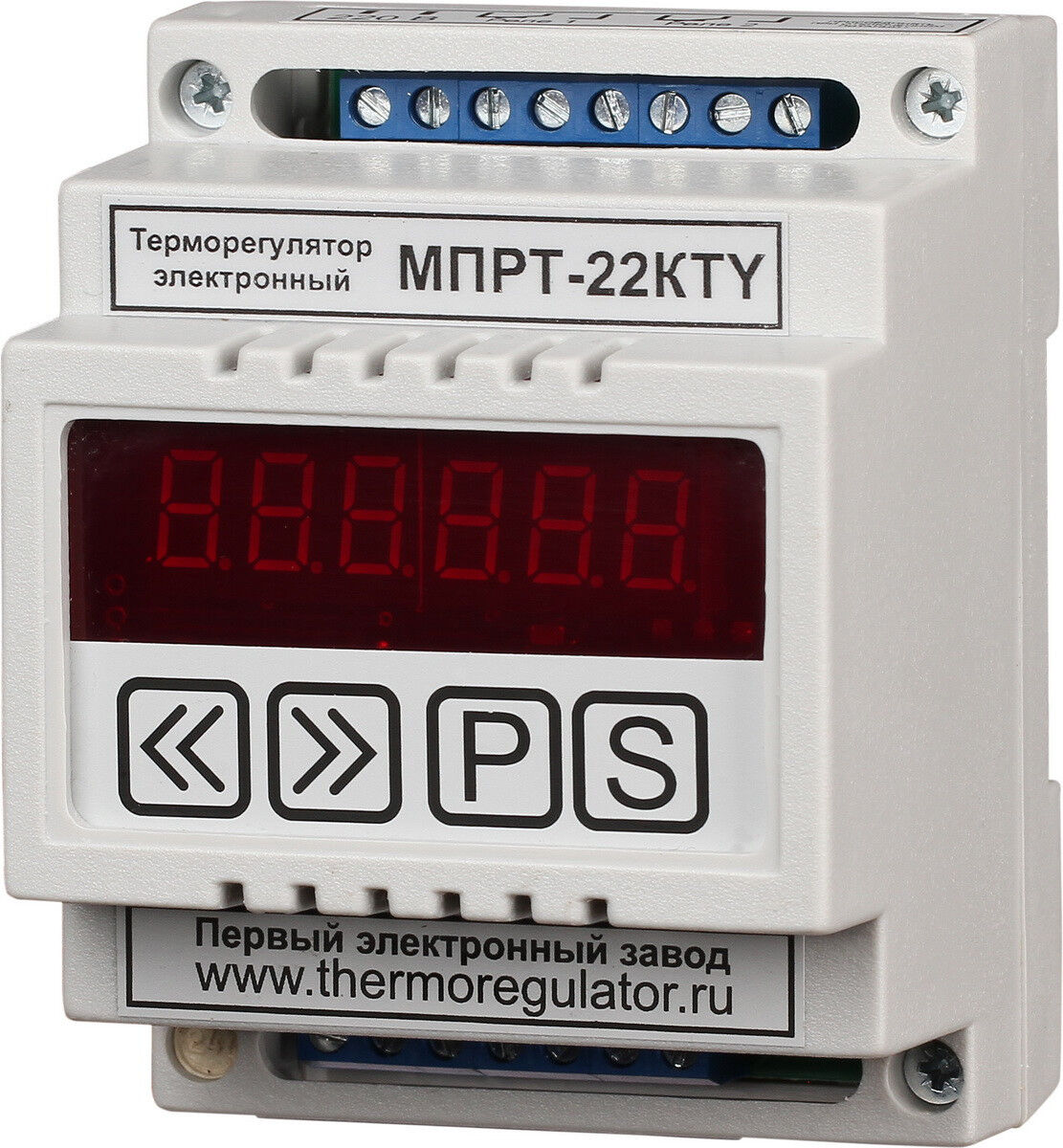 Терморегулятор МПРТ-22КТУ с датчиками KTY-81-110 цифровое управление DIN ПЭЛЗ