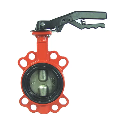 Затвор дисковый поворотный межфланцевый для пожарных систем Tecofi Dn250 Pn16 VPI4448R-02EP0250