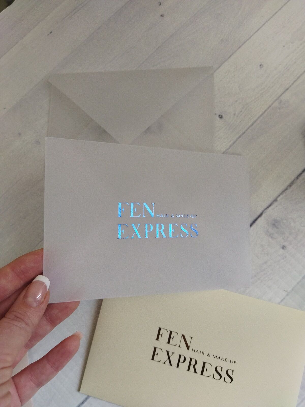 Прозрачные конверты с логотипом