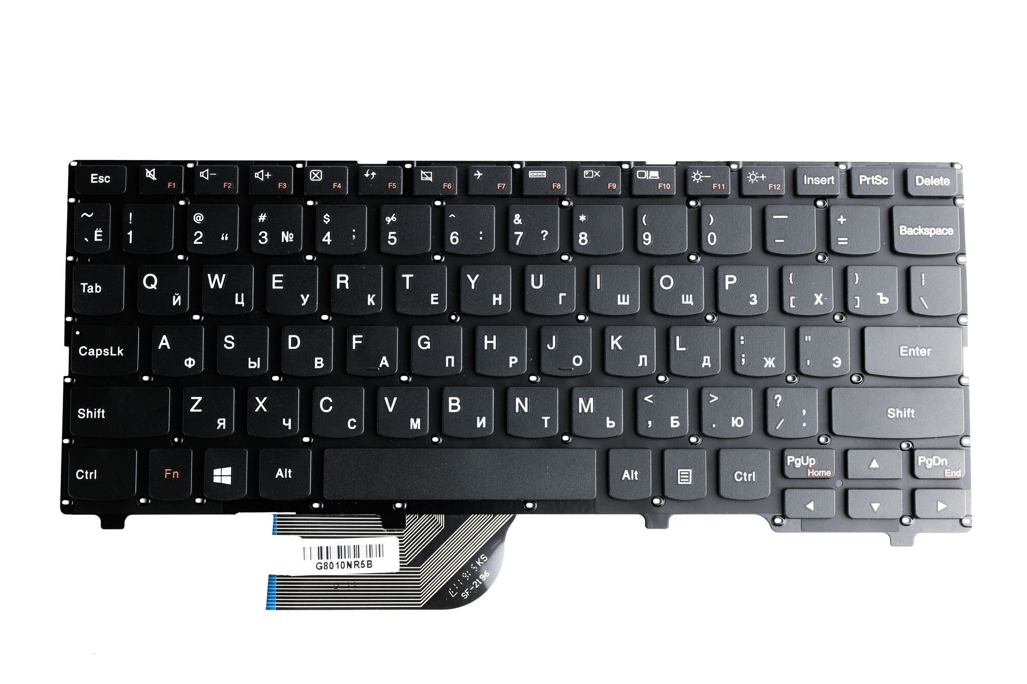 Клавиатура для ноутбука Lenovo 100S-11IBY черная p/n: 5CB0K48394