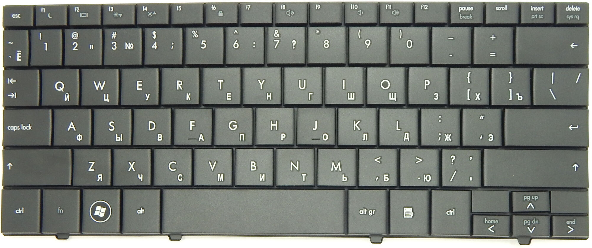 Клавиатура для HP Mini 1000 1100 Черная p/n: 496688-001, 504611-001, 6037B0035501, MP08C13US-930
