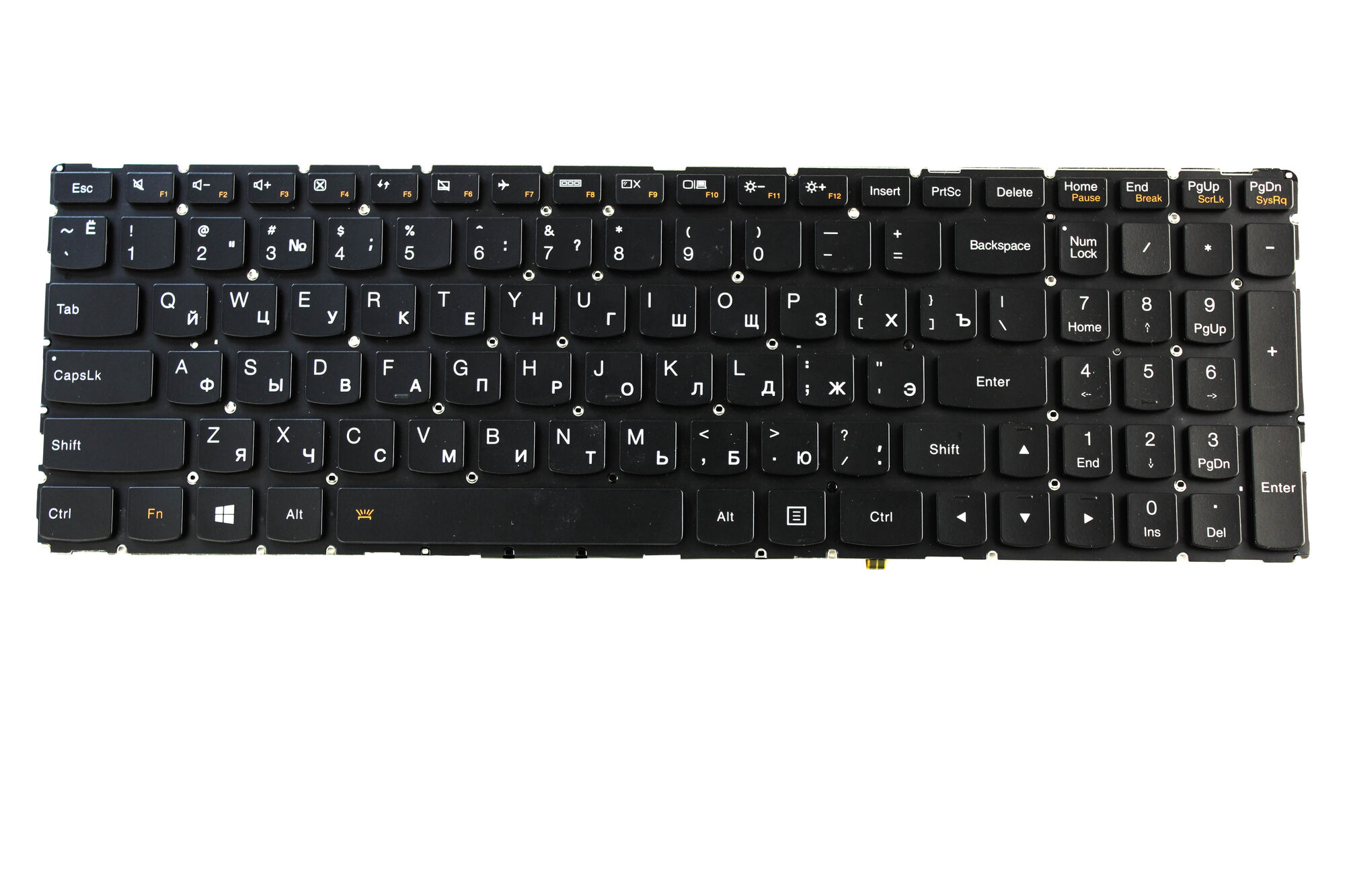Клавиатура для ноутбука Lenovo Yoga 500-15IBD с подсветкой p/n: SN20G90930, V-149420BS1-US