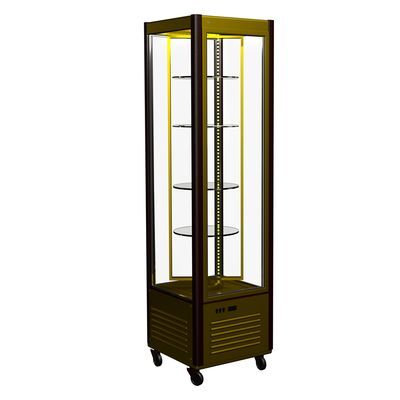 Шкаф холодильный D4 VM 400-2 (R400Cвр Сarboma Люкс) (0109-0102 (коричнево-золотой))