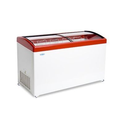 Морозильный ларь МЛГ 500 (красный)