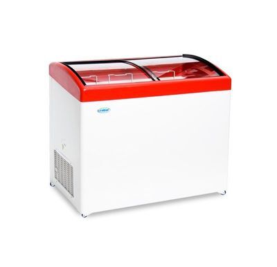 Морозильный ларь МЛГ 350 (красный)