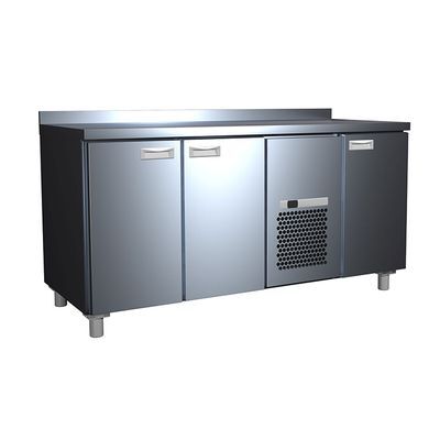 Шкаф холодильный T70 M3-1 (3GN/NT Полюс) с бортом (9006-2 корпус серый 3 двери)