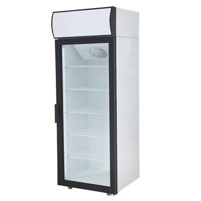 Шкаф холодильный DM 105-S 2.0 белый, обрамл. черн.