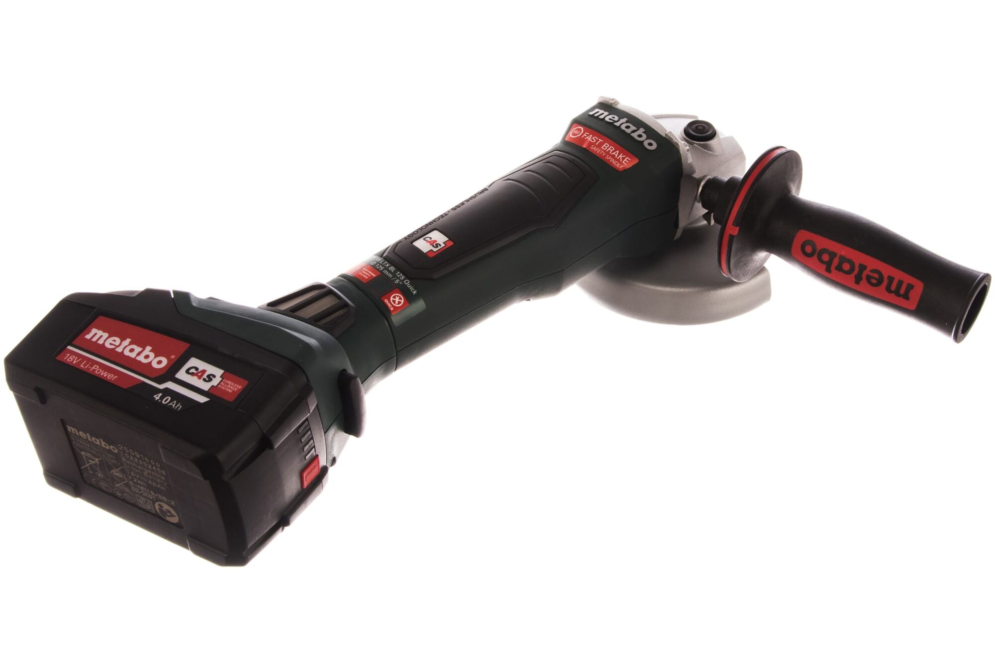 Аккумуляторная угловая шлифмашина Metabo WB 18 LTX BL 125 Quick T03360,  цена в Екатеринбурге от компании ГЛОБАЛСТРОЙРТИ