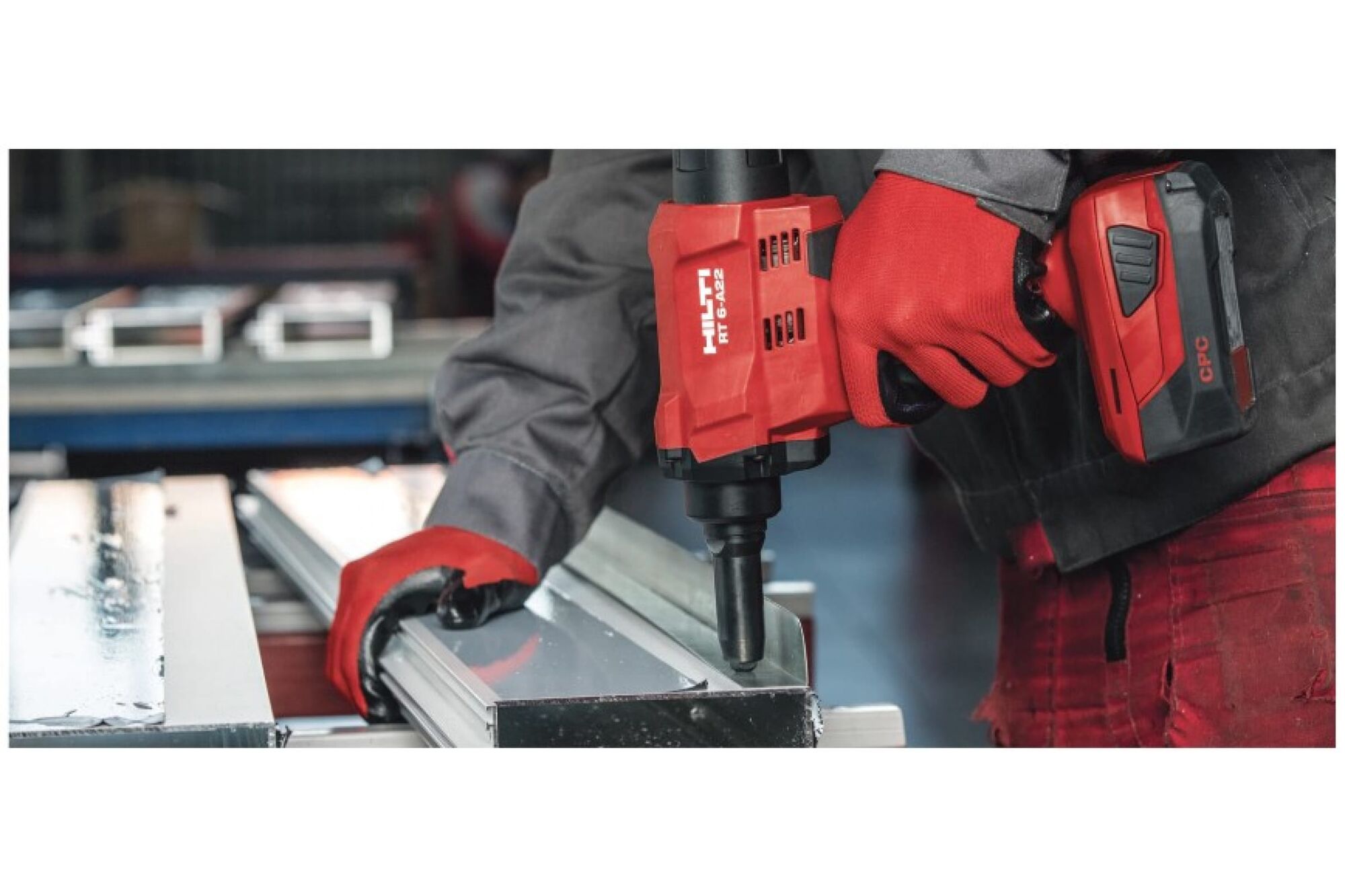 Аккумуляторный заклепочник Hilti RT 6-A22 чемодан 2224306, цена в  Екатеринбурге от компании ГЛОБАЛСТРОЙРТИ