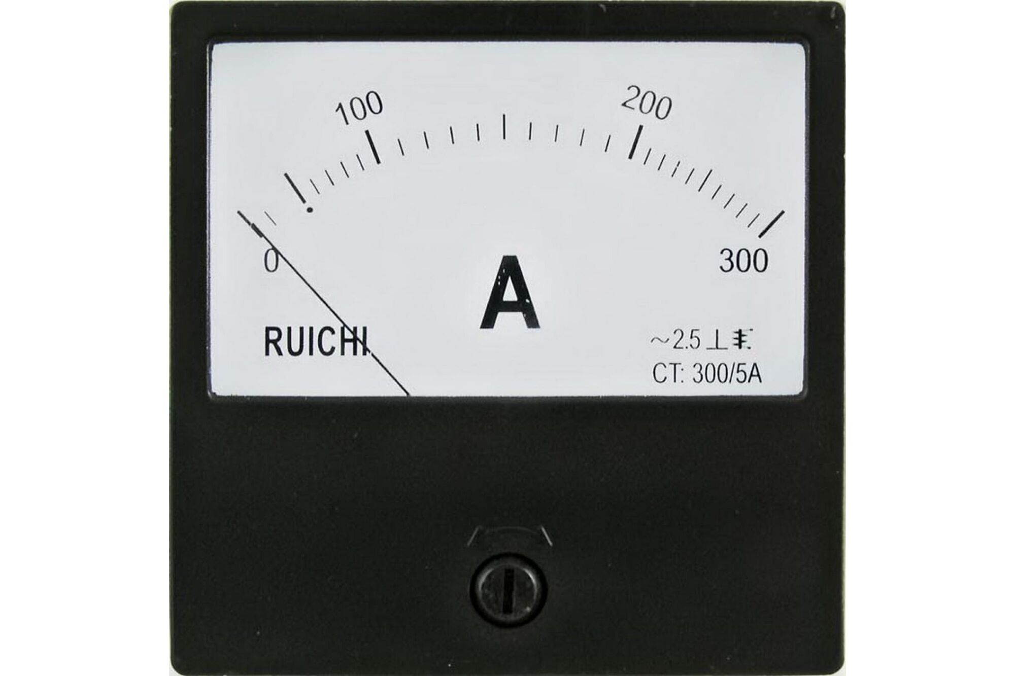 Аналоговый амперметр переменного тока Ruichi Ц42300, 300А/5, 50 Гц 76398