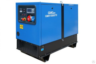 Бензиновый генератор GMGen Power Systems GMH15000TS 9.6 кВт, 380/220 В в шумозащитном кожухе 503116 #1