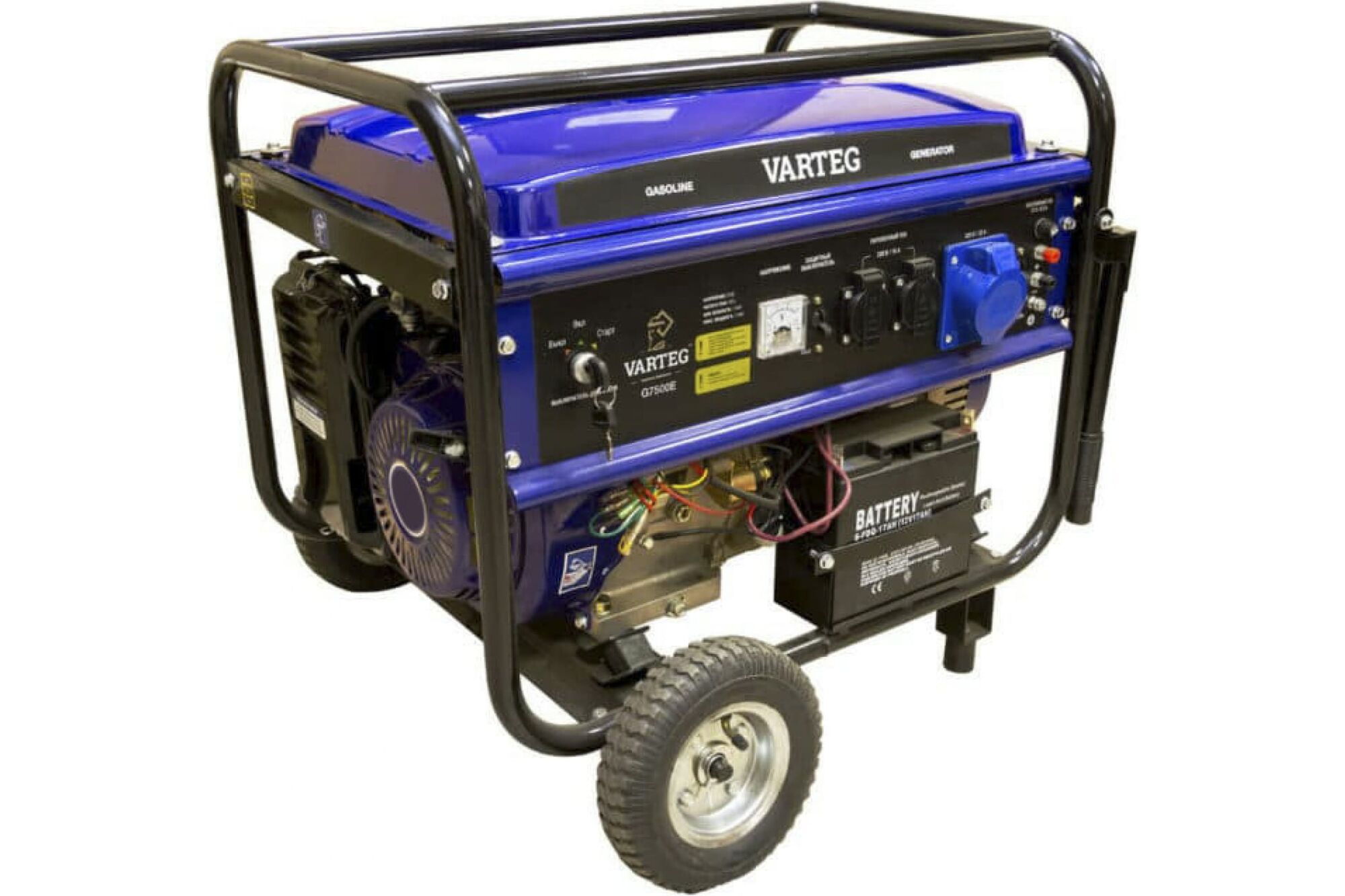 Бензиновый генератор VARTEG G7500 EW 6228 Varteg 5