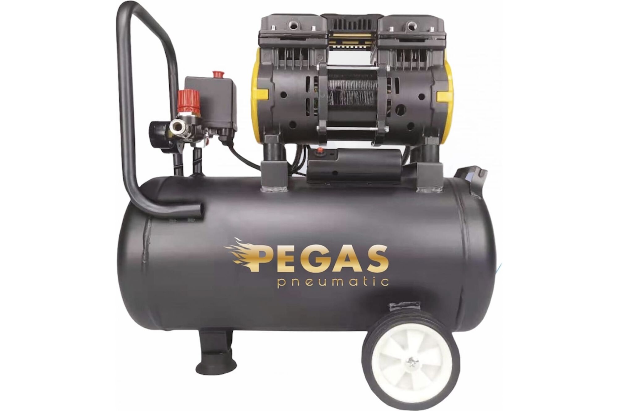 Бесшумный безмасляный компрессор Pegas pneumatic PG-1400 проф. серия 6622