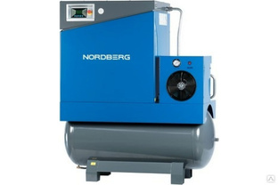 Винтовой компрессор NORDBERG 11 кВт, ресивер 500 л, 10Бар, 1450 л/мин NCA15RD 