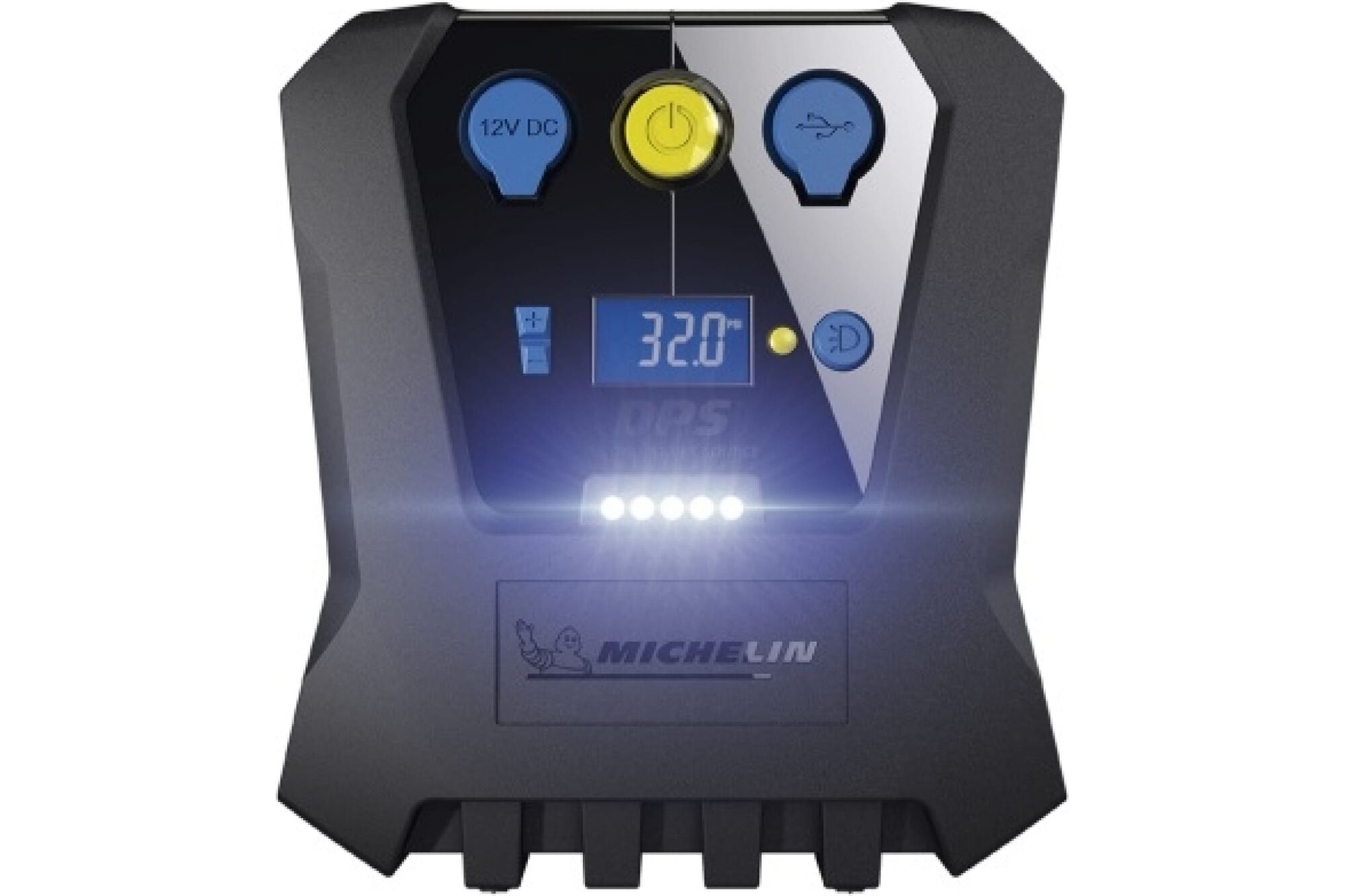 Воздушный цифровой программируемый компрессор MICHELIN, с выходом на 12 В и USB 12266 Michelin