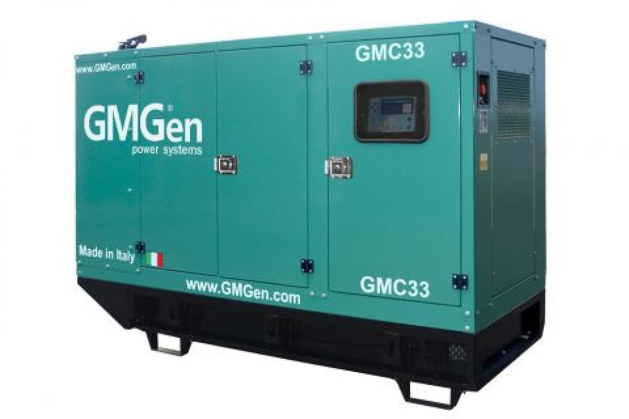 Дизель генератор GMGen Power Systems GMC33 24 кВт, 380/220 В в шумозащитном кожухе 502607