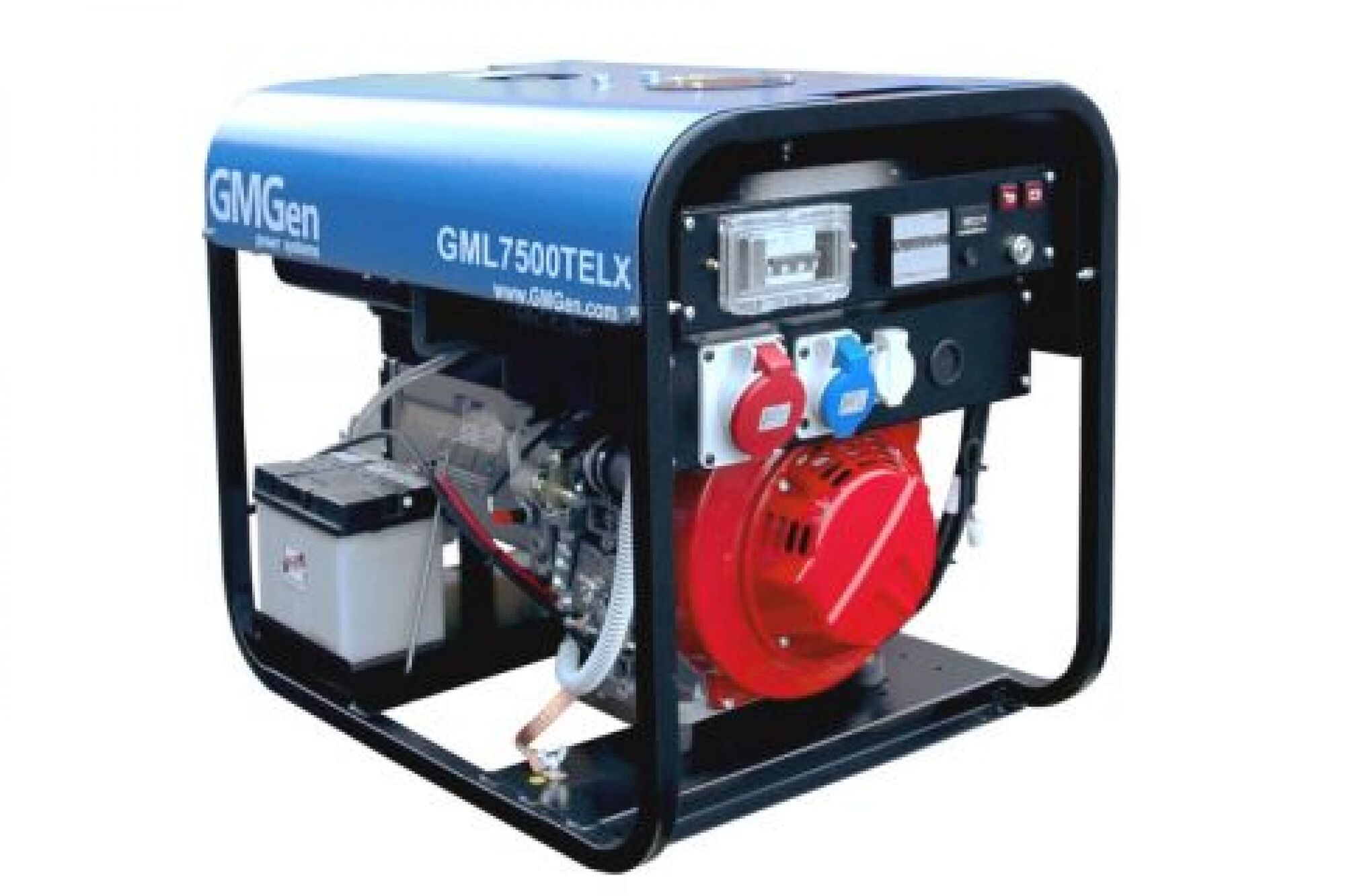 Дизель генератор GMGen Power Systems GML7500TELX 5.3 кВт, 380/220 В 10015200