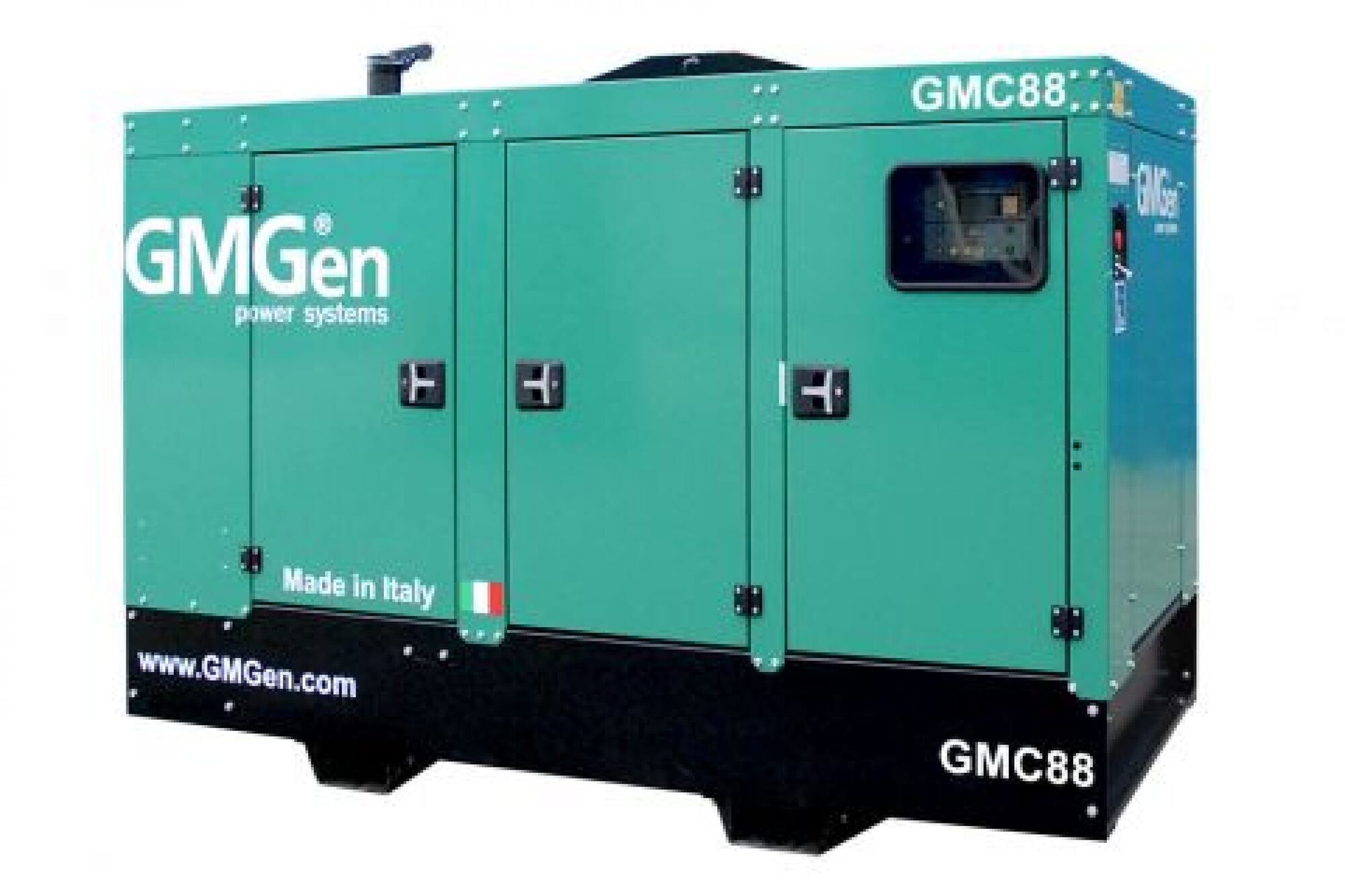 Дизельный генератор GMGen Power Systems GMC88 64 кВт, 380/220 В в шумозащитном кожухе 101084234