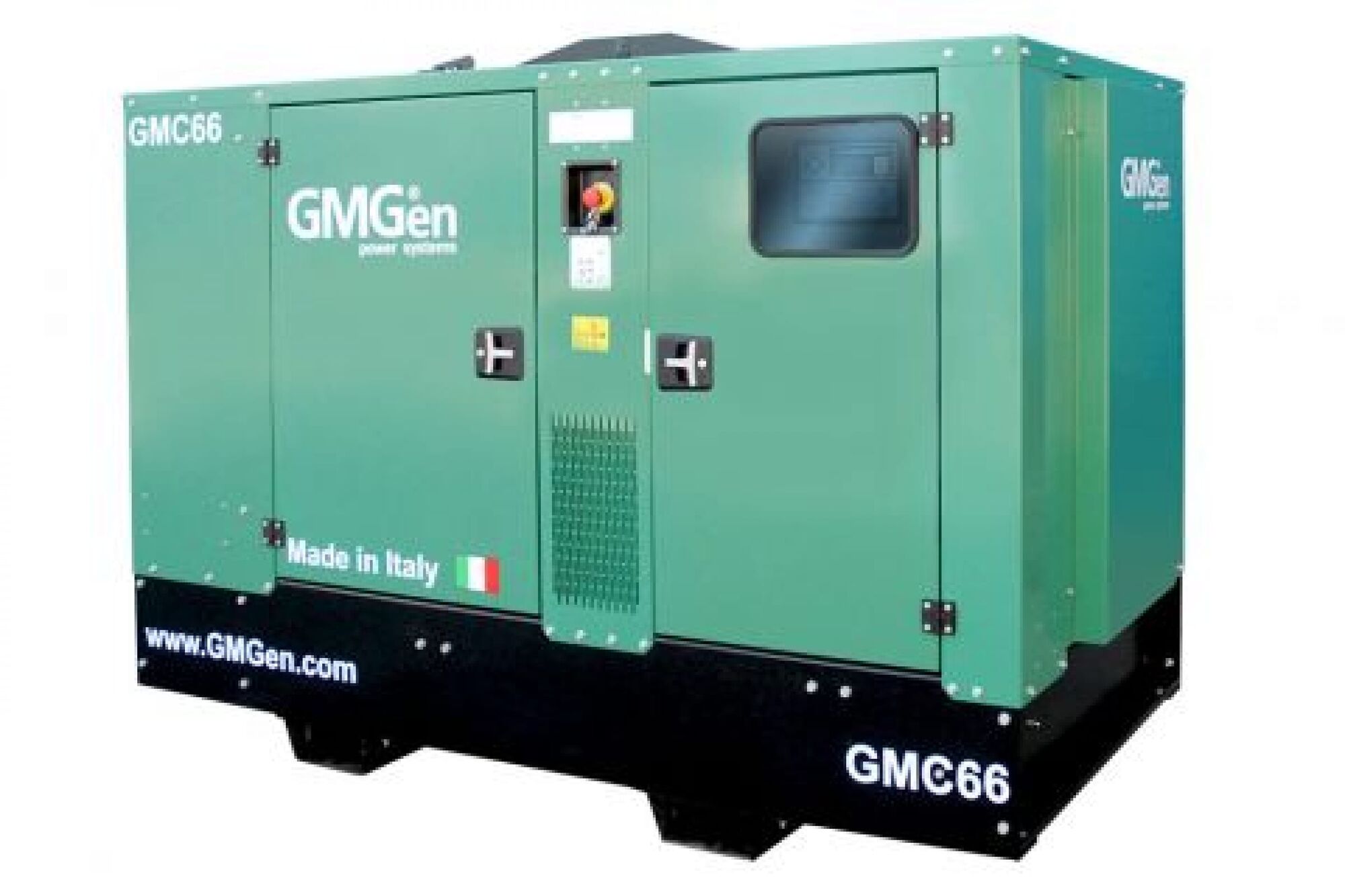 Дизельный генератор GMGen Power Systems GMC66 48 кВт, 380/220 В в шумозащитном кожухе 101084235