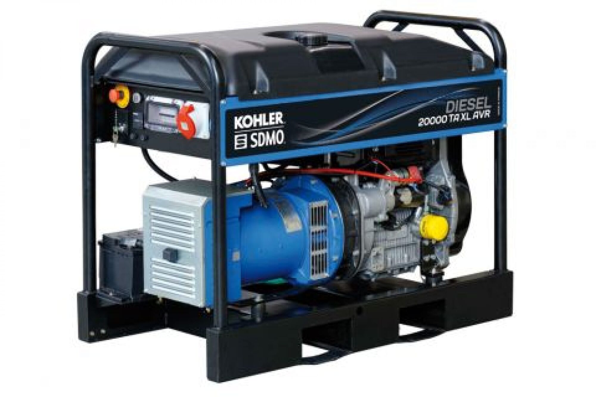 Дизельный генератор KOHLER-SDMO Diesel 20000 TA XL AVR 15 кВт, 380/220 В 101123099