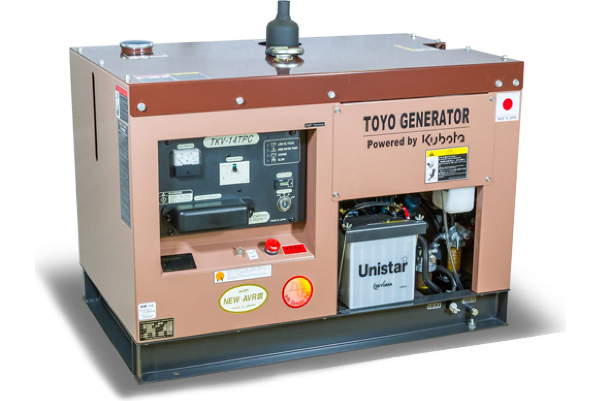 Дизельный генератор Toyo TKV-14TPC БП-00006560