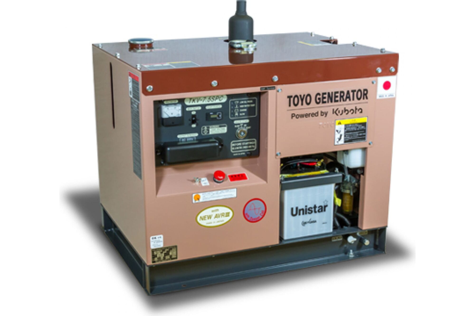 Дизельный генератор Toyo TKV-7.5SPC БП-00006629