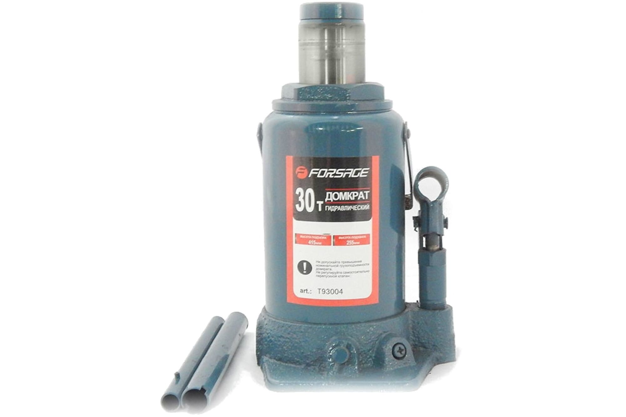 Домкрат бутылочный (30 т, с клапаном) Forsage F-T93004