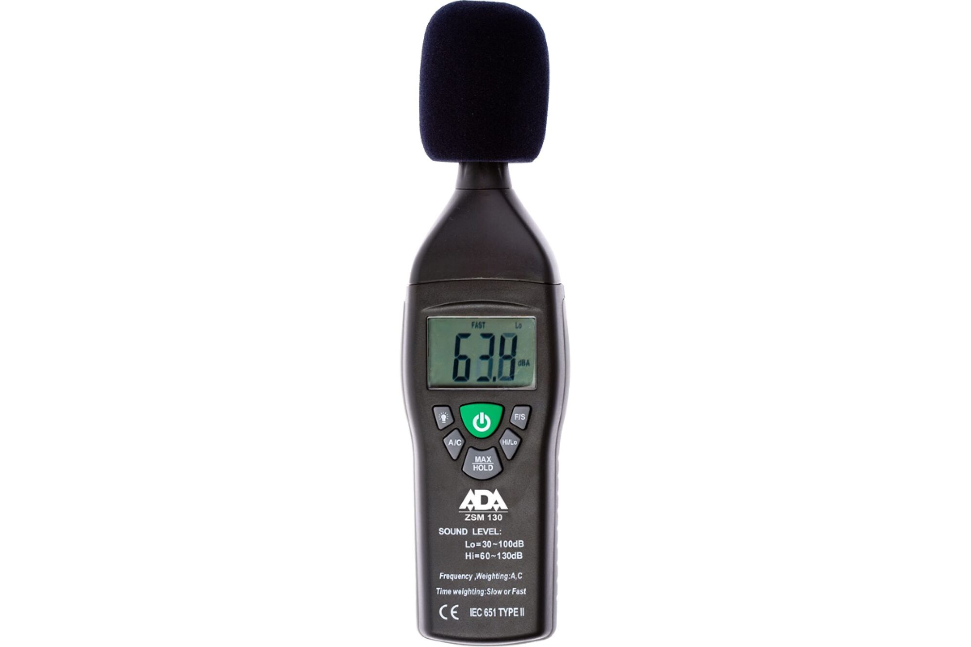 Измеритель уровня шума ADA ZSM 130 А00111