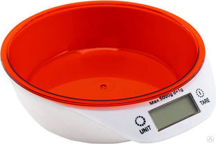 Кухонные электронные весы IRIT красные IR-7117 