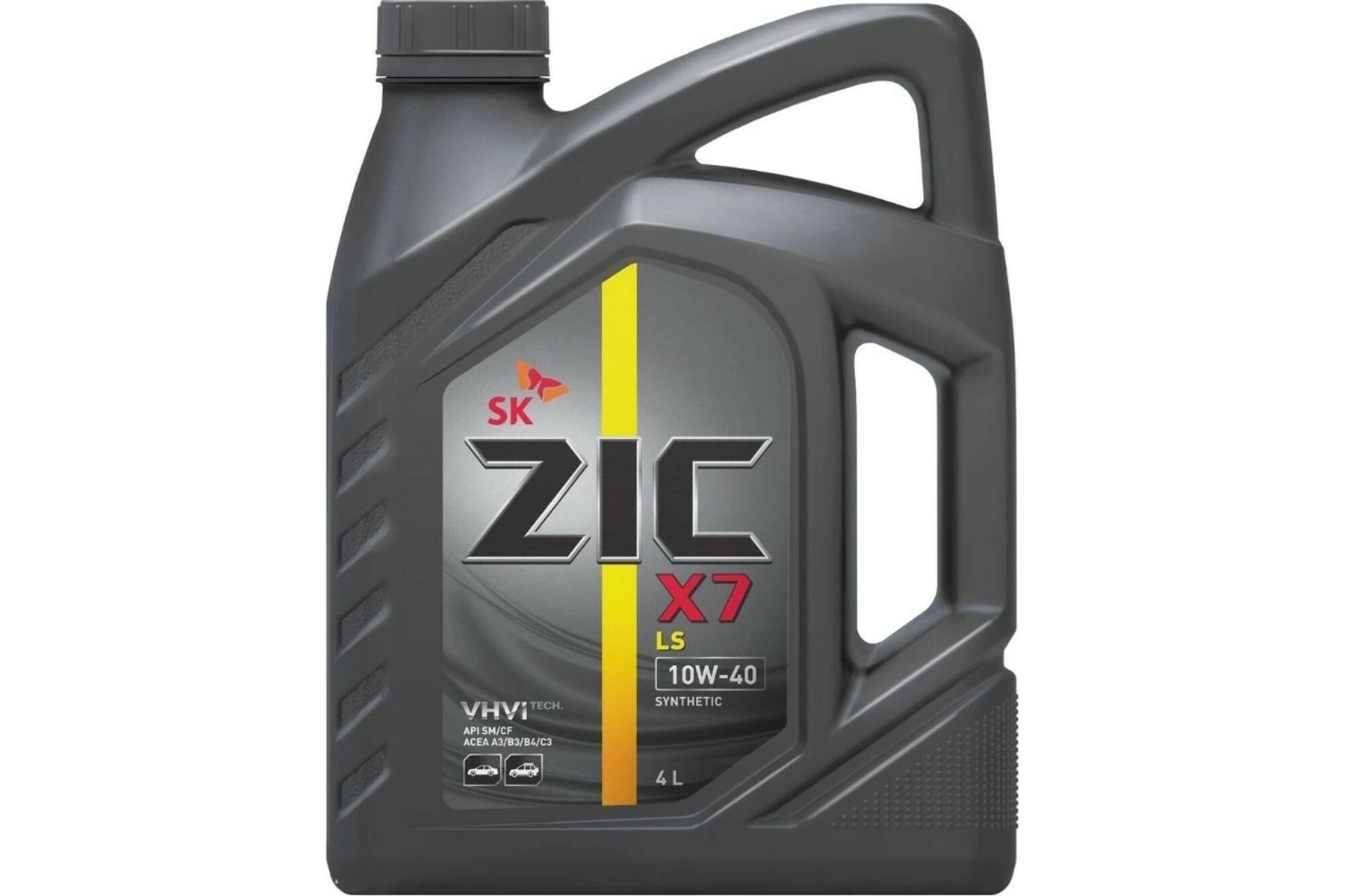 Масло моторное (синтетическое, X7, 10w40, Diesel, 4 л) для коммерческой техники ZIC 162607