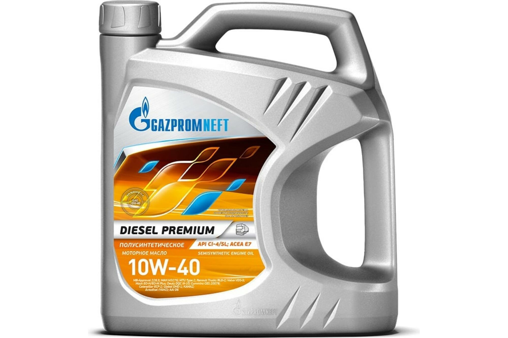 Масло моторное Diesel Premium 10W-40 5 л Gazpromneft 253142105, цена в  Екатеринбурге от компании ГЛОБАЛСТРОЙРТИ