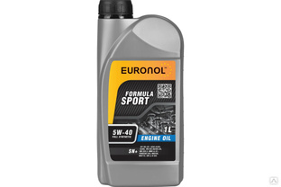 Моторное масло EURONOL SPORT FORMULA 5w-40, SN+, 1 л 80193 GM 