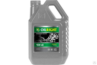 Моторное масло OILRIGHT Стандарт 15W40, 4 л 2373 