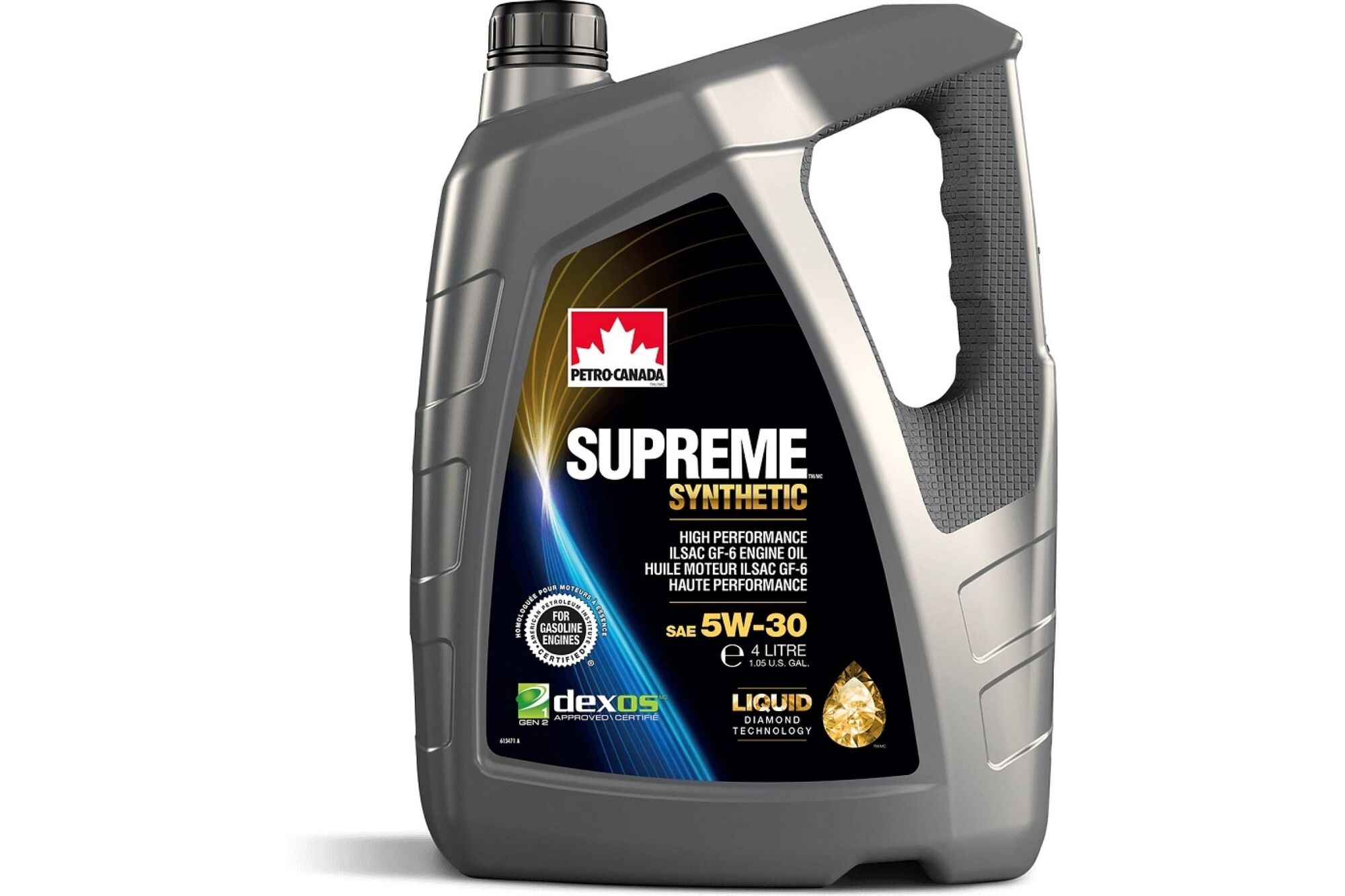 Моторное масло PETRO-CANADA SUPREME SYNTHETIC 5W-30 4 л MOSYN53C16