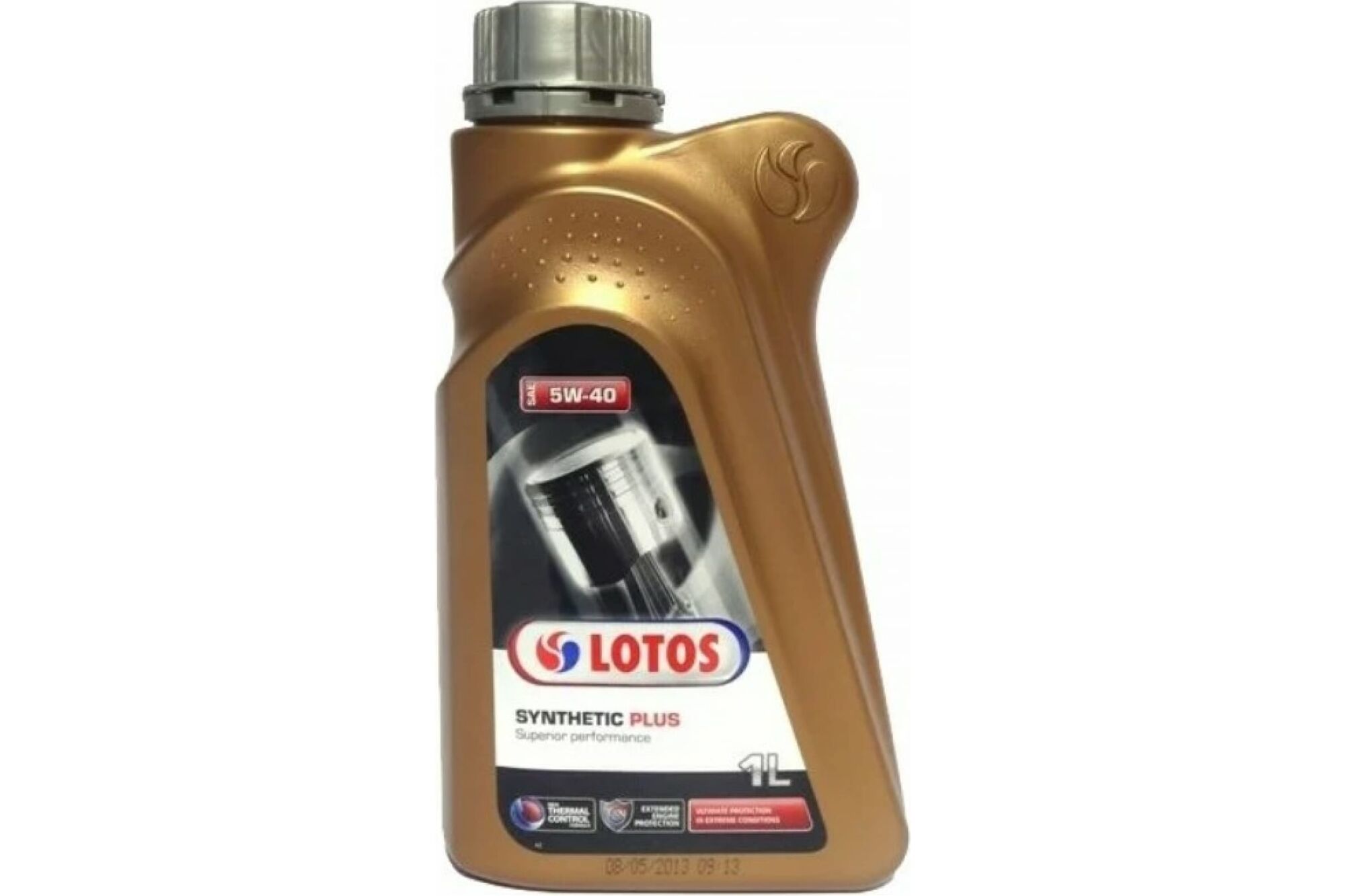 Моторное масло SYNTHETIC PLUS (1 л, 5W40, SN/CF) LOTOS WF-K102Y00-0H0 Lotos