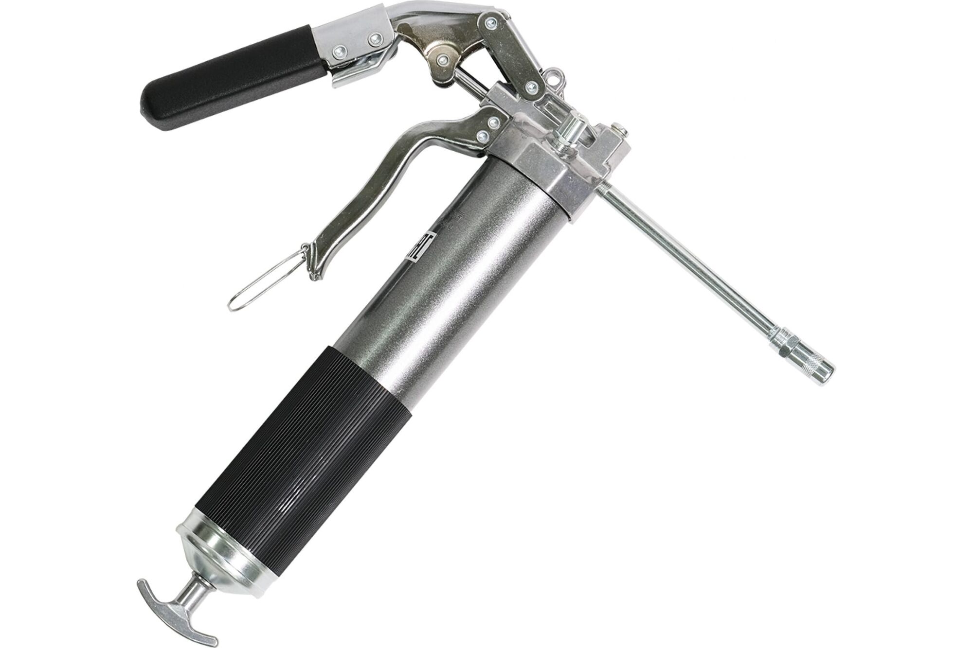 Плунжерный шприц для густой смазки, с телескопической ручкой NORDBERG 400 мл NO2404