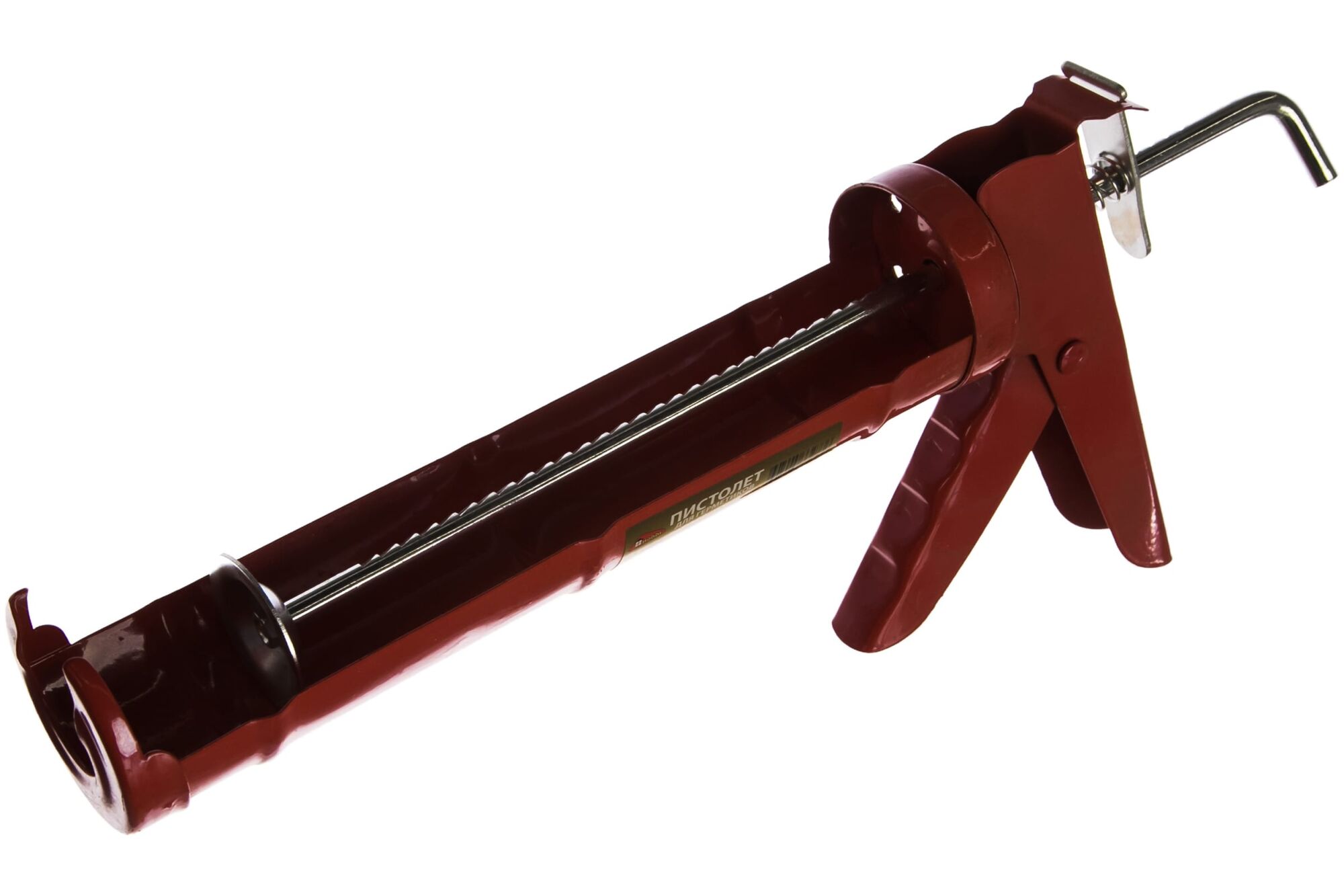 Полукорпусный пистолет для герметиков РемоКолор 9', зубчатый шток 23-1-002