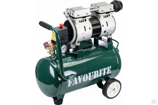 Поршневой безмасляный компрессор FAVOURITE 1,6 кВт, 24 л, 160 л/мин AC 2416NV Favourite #1