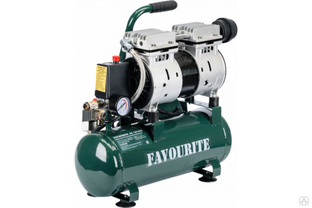 Поршневой безмасляный компрессор FAVOURITE 1,1 кВт, 10 л, 120 л/мин AC 1011NV Favourite #1