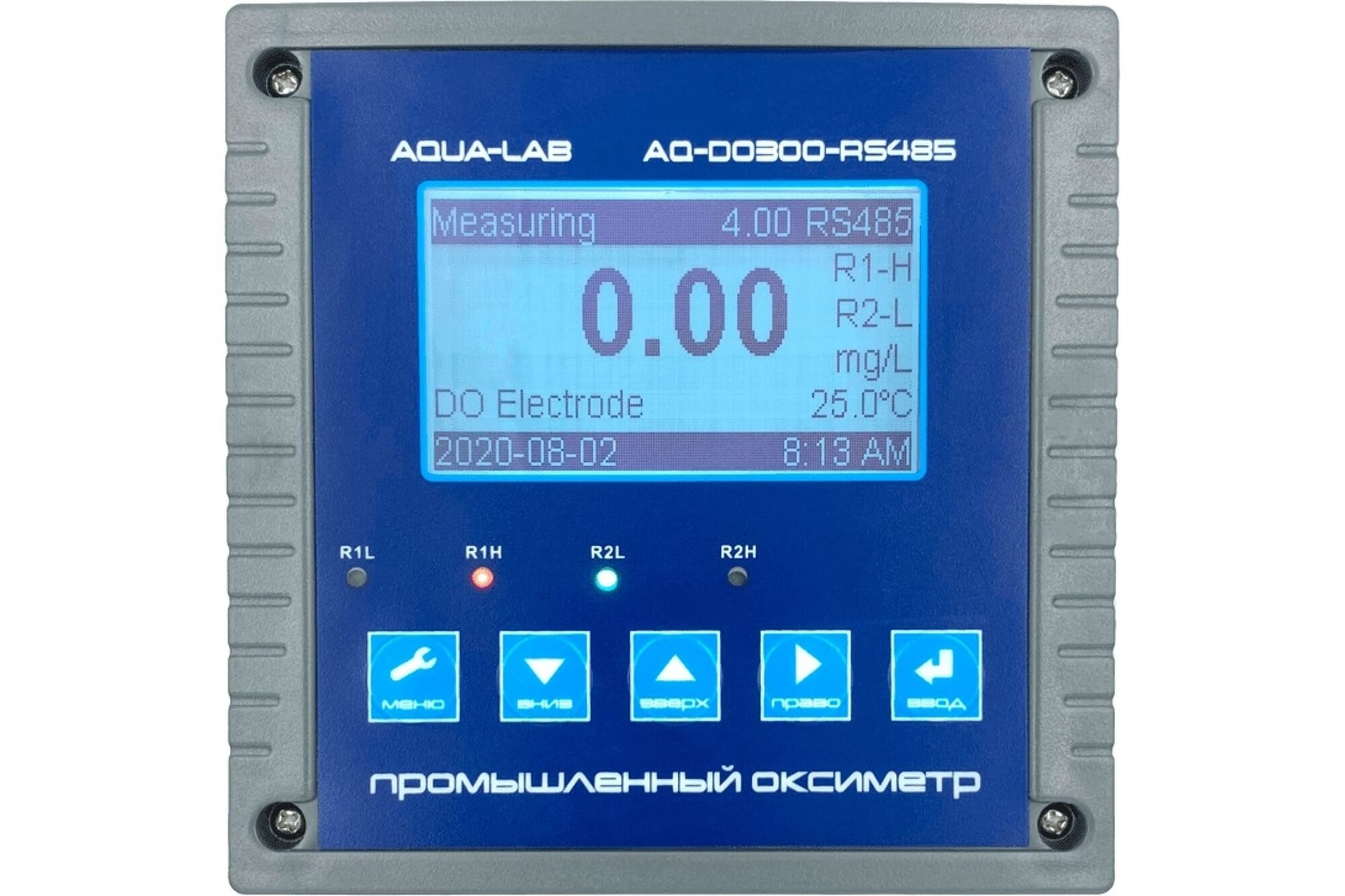 Промышленный монитор оксиметр-контроллер AQUA-LAB AQ-DO300-RS485